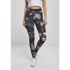 Legging femme - Urban Classics - Maille - Taille haute - Imprimé floral - Inserts en mesh