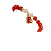Five-Taiwan Red Agate Bracelet for Women, Good Luck Peanut, Fortune and Luck Bracelet, Dragon Zodiac Birthday Gift for Couples