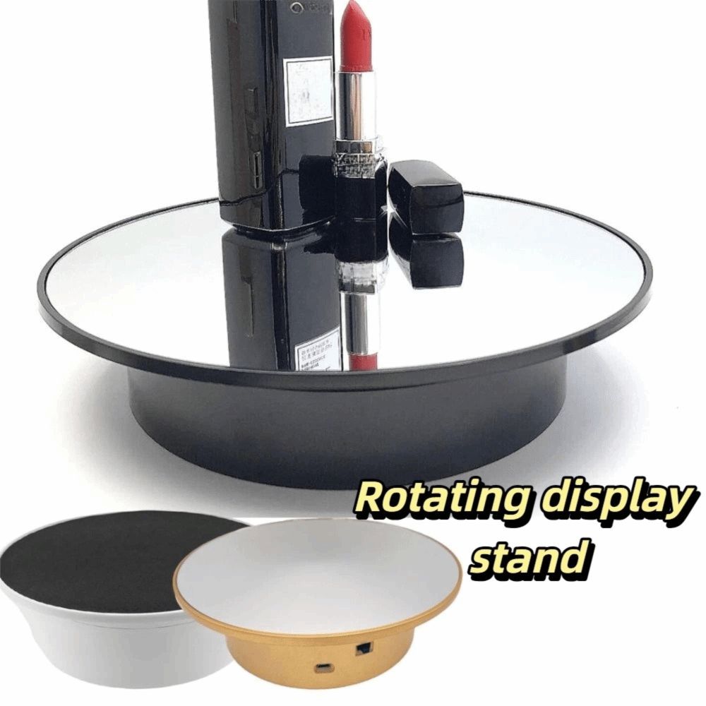 360-Degree Rotation Rotating Display Stand Photography Display Turntable  Short Video Shooting