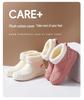 Women's Fashionable Short Ankle Rain Boots with Cotton Velvet Liner - Non-slip, Low Cut, Warm Rubber Shoes