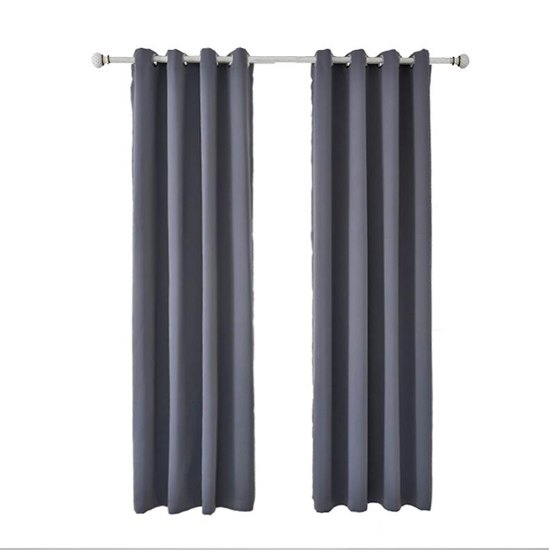 Low Price Drive Dnu High Precision Finished Curtains Blackout Insulation Curtains Solid Color Curtains