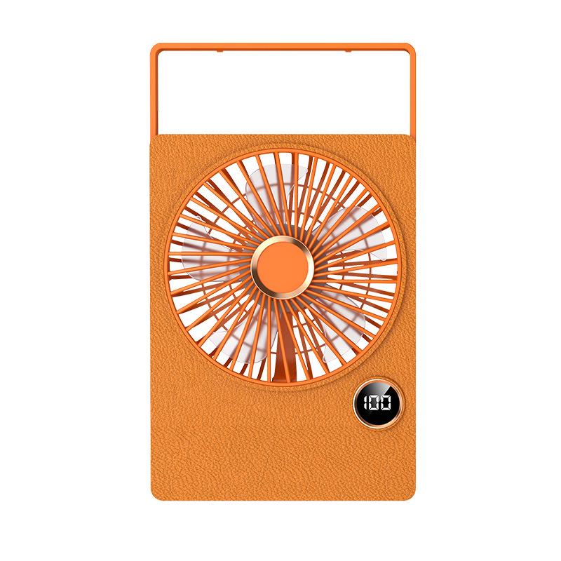

USB Mini Foldable Wall-Mounted Fan: Portable Desk & Outdoor Use Large Battery for Cross-border Hot Sale