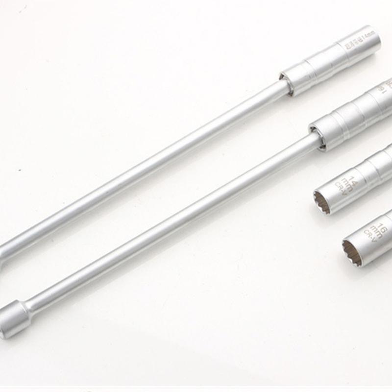 Magnetic Spark Stop Socket 14/16mm Extended Thin Wall Design 3/8 Drive Universal Joint For Tight Engine Space