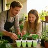 Seedling Starter Trays Seed Starter Kit 12-Cells Silicone Reusable Germination Tray for Garden Greenhouse Backyard Planting