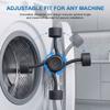 Adjustable Angle `Washing Machine Door Opener Anti-mold Door Opener  Storage