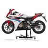 Lève moto centrale - ConStands Power-Evo - Compatible Honda CBR 500 R 16-18 - Capacité 300 kg - Léger 17 kg