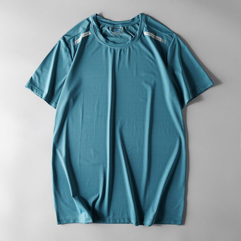 Sports Short Sleeve Original Order Men Quick Drying Clothes Ice Silk T-shirt