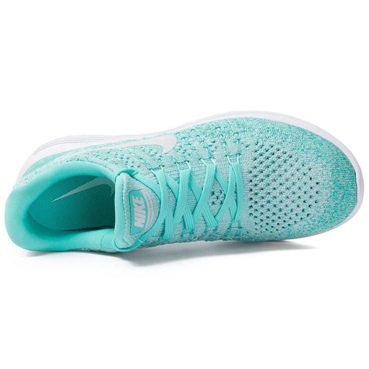 Nike  LunarEpic Low Flyknit 2 Hyper Turquoise Women Sneakers Green Platinum-Igloo 863780-301