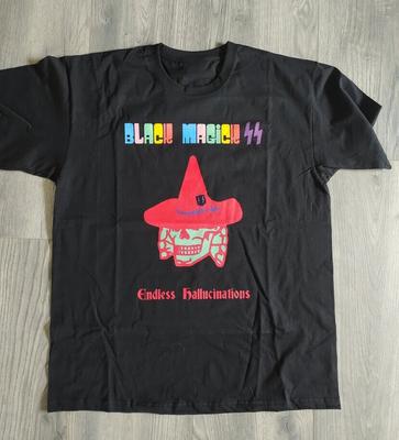 Vintage Endless Black Magick Kurzarmshirt Klassisches Schwarzes Unisex S-2345XL E1323 Unisex T-Shirt