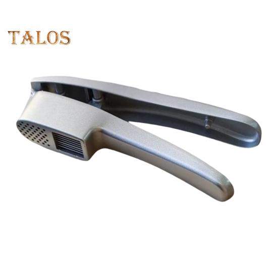 

Чеснокомбайн с чистящей щеткой, конструкция из алюминиевого сплава, 2 в 1, лезвия для нарезки ломтиками, миксер для чеснока, кухонный инструмент 1pc