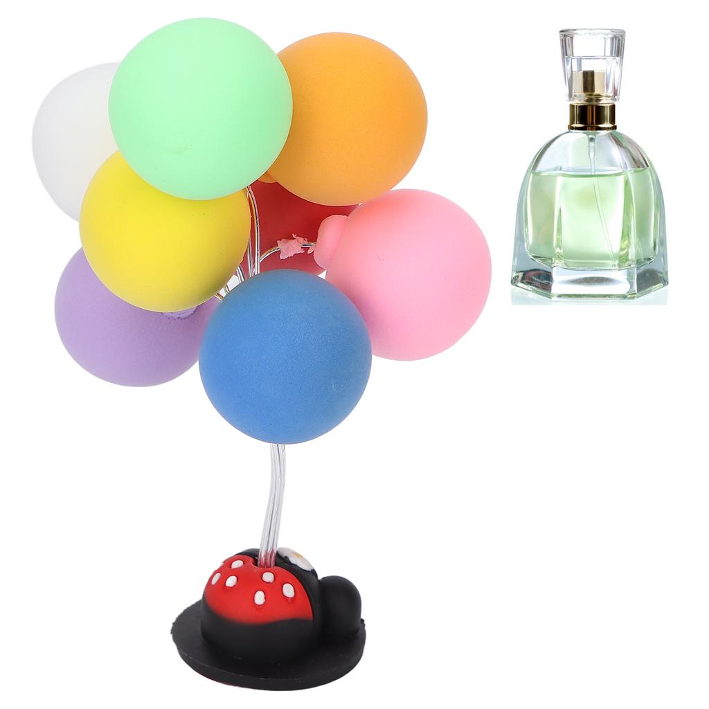 Aromatherapy Containment Bottle Volatile Cover Colorful Balloon Lovely Car Dashboard Decoration