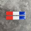 Tricolor Nation National Stickers Waterproof Decals For Vehicles Bikes Outdoor Gear