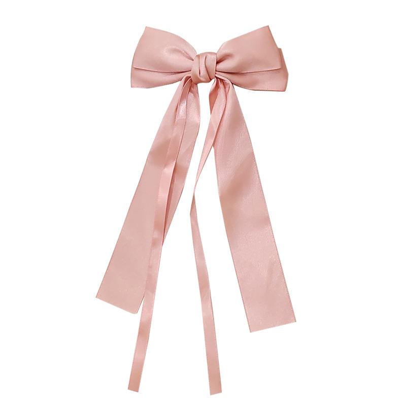 Sweet Girl Korean-Style Ribbons & Bows Hair Clips - Versatile High-End Hair Accessories for Half-Up Hairstyles