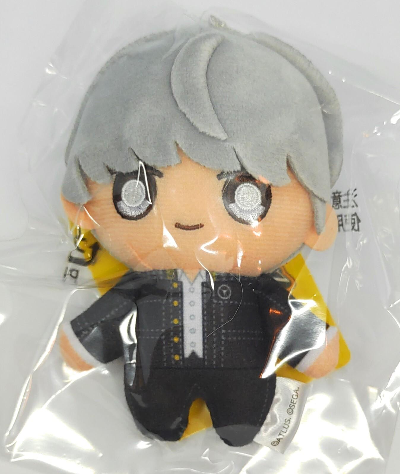 Persona 4 Golden Protagonist Plush Keychain P4G Sega Store Pop Up FS