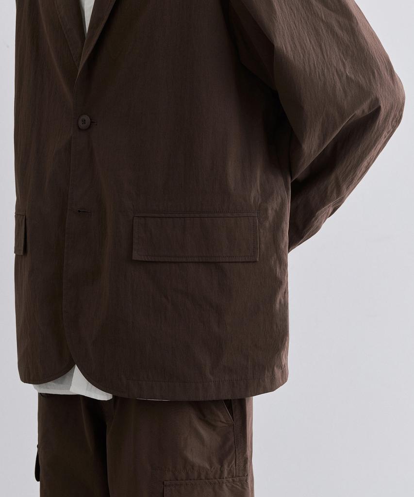 Musinsa Standard [City Leisure] Cn Loose Fit Blazer [Baroque Brown]