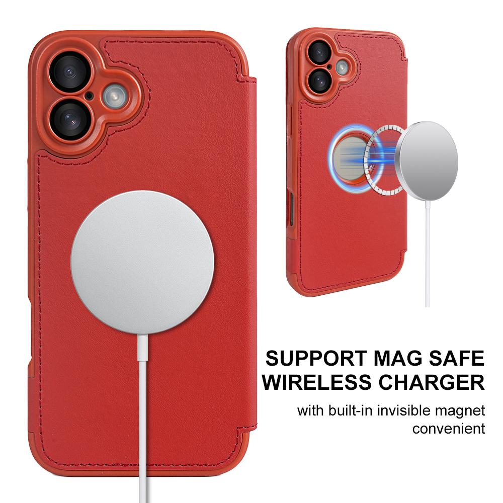 For iPhone 16 Plus Magnetic Case RCS Eco Friendly Phone Cover with RFID Blocking