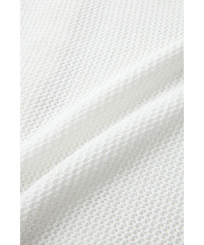 IRO Bracio Mesh Texture Short Sleeve Knit Irwam26017Whx