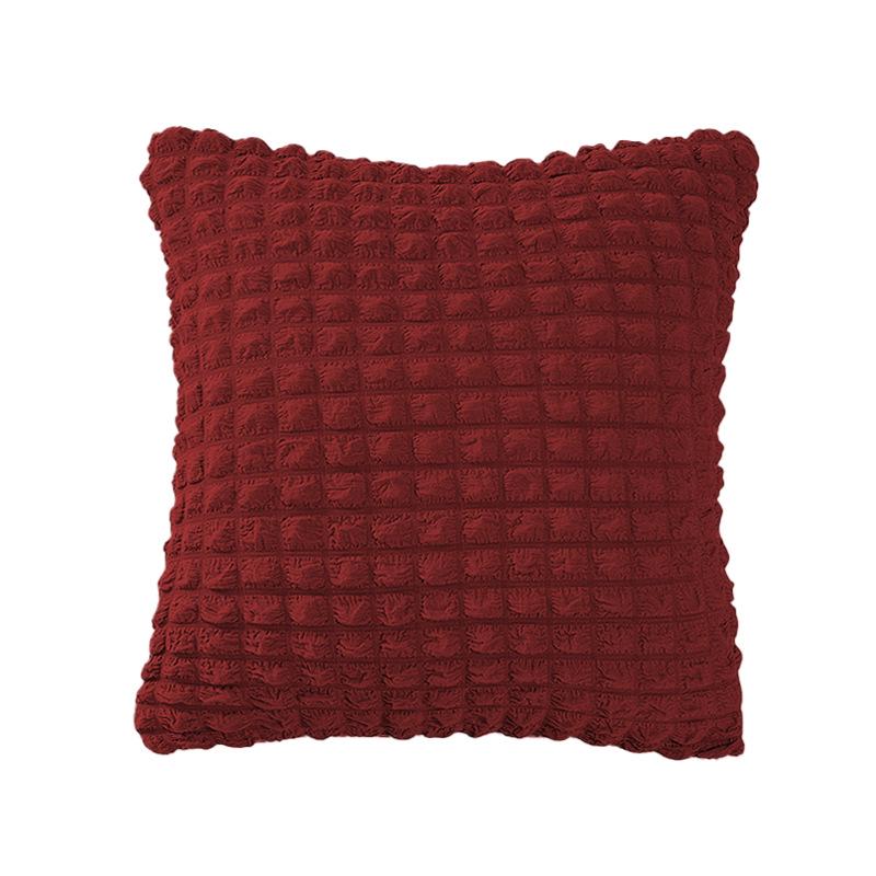 Modern Minimalist Seersucker Sofa Pillowcase & Backrest Cover