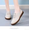Fashion Spring New Flat Shoes Versatile Soft Soled Comfortable Casual Leather Shoes for Women Breathable Fashion Single Shoes