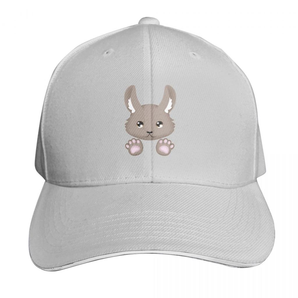 Polite Bunny Baseball Cap Adjustable Buckle Closure Moisture Wicking Quick Dry Curved Brim Classic Fit