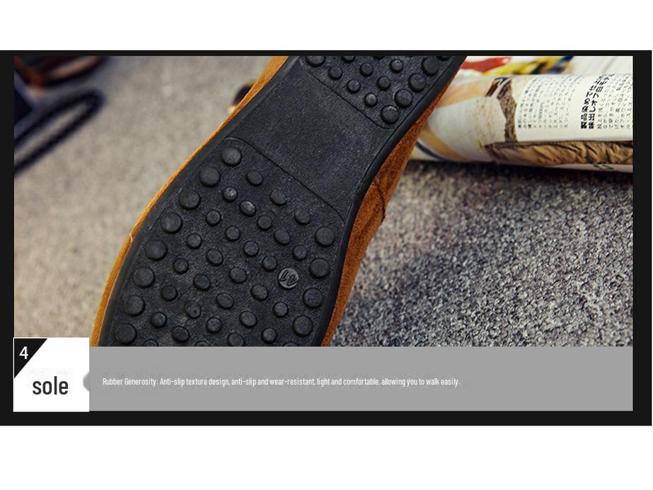 Herrskor 2024 Frostat Andningsbart Slip-On Casual - Koreansk Stil