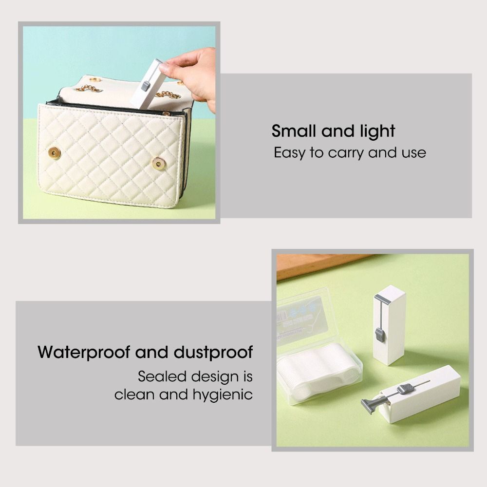 With Storage Box Interdental Cleaning Tool Portable Floss Dispenser  Traveling