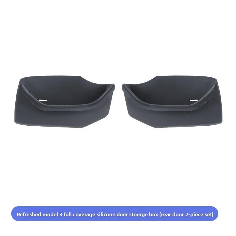 Car Sticker For Tesla Model3 Y Juniper Highland YL 6-seater 2025 2026 Door Storage Box Slot Storage Box Wholesale Modification C