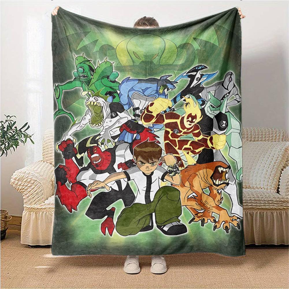 1Pc Mutant Energy Transformation Blanket For Couch Bed Plush Cozy Fuzzy Blanket Super Soft Warm Blankets For Fall And Winter 09185
