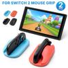 1 Pair Mouse Grip Stand for Switch 2 Joycon, Left Right Gamepad Holder Bracket,Ergonomic Desk Dock Base,for Switch 2 Accessories
