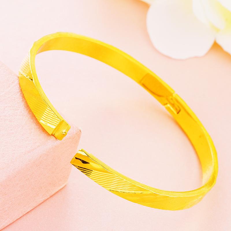 Buckle Women's Jewelry Frosted Open Bracelet Jewelry Bracelet