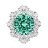 WNFU Women's Jewelry Set, Paraiba Green, Copper