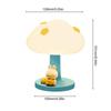 USB Charging Cloud Table Lamp Timed Bedside Table Lamp Sleeping Atmosphere  Light  Home Decor