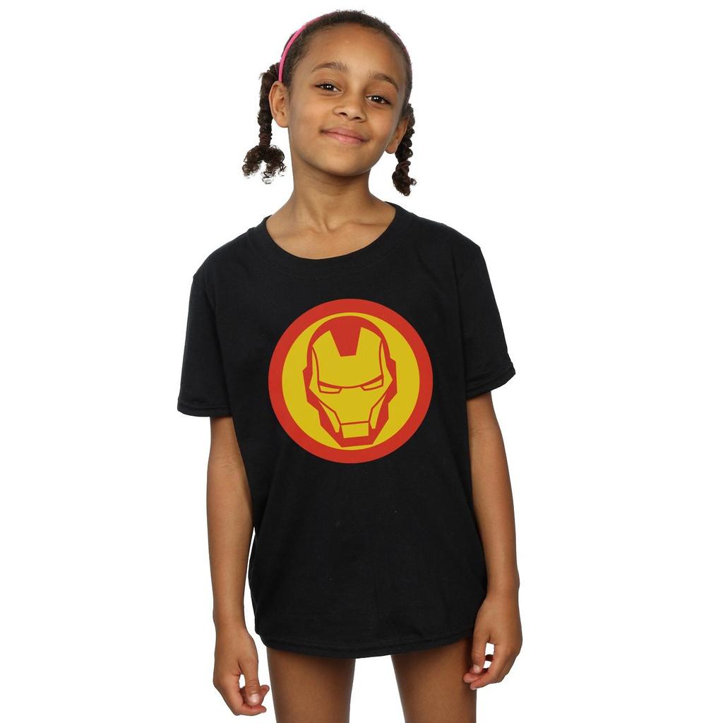 Acheter Marvel Girls Avengers Iron Man Simple Symbol Cotton T