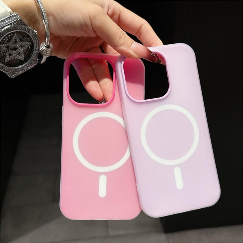 Luxury Candy Color Magsafe Case for iPhone 17 Air 16 15 14 Plus 13 12 Pro Max 11 Magnetic Clear Matte Soft Wireless Charge Cover