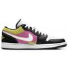 Jordan 1 Low Black Active Fuchsia Cyber CW5564-001