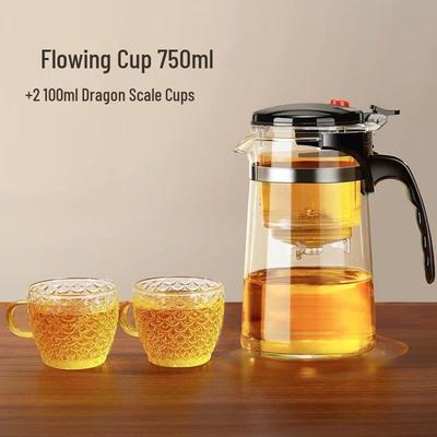 HANDUNYOU Glas Teekanne Set