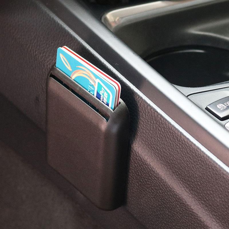Portable Card Holder for Car Interior Multi Slot Organizer for IDs Bank Card Convenient Storage