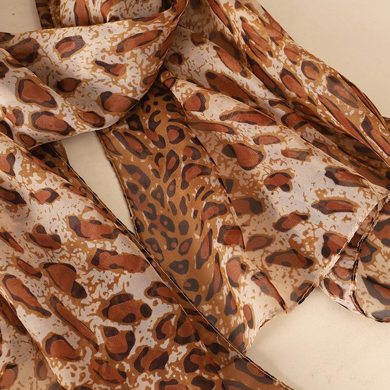 Chiffon Scarf for Women Versatile Scarf Sun Protection Decorative Scarves Fashion Lady Summer Scarf Hijab