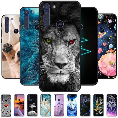Funda de Teléfono Para Moto One Fusion Plus Cubierta Mármol Silicona Suave Protectora Fundas para Motorola One Fusion Carcasa TPU Capas Fusion+
