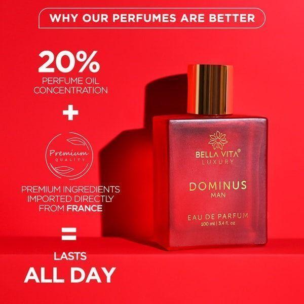Men's Eau De Parfum Dominus (100 Ml), Dominus Man Eau De Parfum, Bella Vita