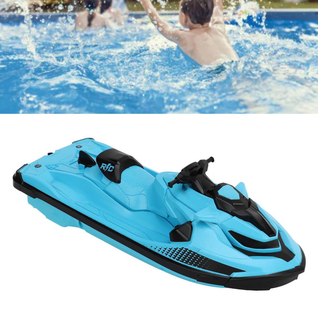 1Celsius14 2.4G Remote Control Motorboat   Water Toys Children RC Boat for Pools and Lakes