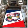 Chivas Printed Flannel Area Rug Non Slip Soft Polyester Floor Carpet Indoor Decor Mat for Bedroom Living Room Sofa Game Room Home Decoration