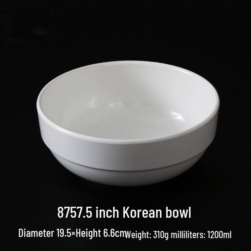 Commercial Korean Style Melamine Bowls (3-Pack)