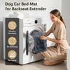 New Multi-Purpose Backseat Pet Bed Mat Thick Breathable Flannel Dog Covers Washable Dog Car Seat Cover
