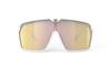 RUDY PROJECT Sport Sunglasses Spinshield White Matte Multi Laser Gold Cycling Running Golf SP725758-0000
