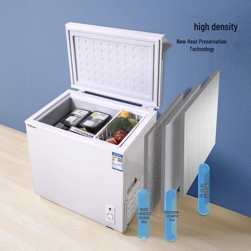 Energy-Efficient Mini Freezer: Compact, Silent, Quick-Freeze, and Ideal for Single-Person Use