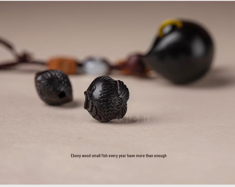 Ebenholz Katze Schlüsselanhänger: Niedliches Ornament für Männer & Frauen - Kreatives Geschenk