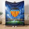 Name Custom Valencia CF Print Flannel Blanket High Quality Warm Comfortable Cover for All Seasons Perfect for Gifts Home Decor