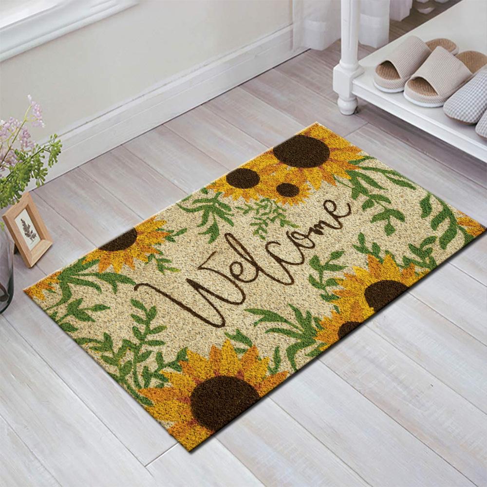 Fresh Home Can Be Cut Pvc Door Mat Non-Slip Spinneret Floor Mat Plastic Dust Carpet Diy