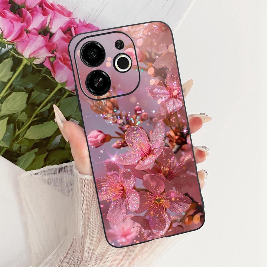 For Tecno Pop 9 5G Case KL4 New Luxury Painted Cover For Tecno Spark 30C 5G KL8H Soft Silicone Case For Tecno Spark 30 5G Fundas